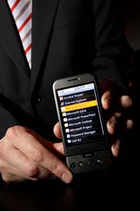 Citrix Receiver for Android率先亮相,为新一代手机用户提供Windows应用程序。