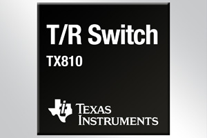 德州仪器推出首款整合式传输/接收开关 - TX810,可加速超音波设计并减少一半以上的电路板空间。