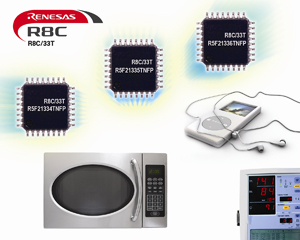首次內建電容式觸控感應器MCU