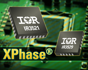 圖為IR 新款XPhase晶片組,體積更小,為AMD新一代處理器帶來卓越效率