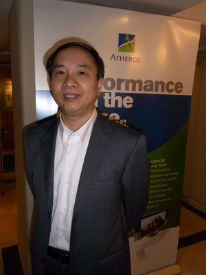 Atheros副总裁暨亚太区总经理郑建生(Dr. Jason Zheng)