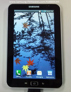Samsung GALAXY Tab 採用Google Android 2.2版作業系統,具有類似PC的網路瀏覽功能、強大的多媒體功能、行動電郵、語音和視訊通話功能。 BigPic:383x500