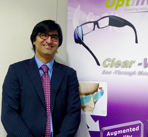 Optinvent執行長Kayvan Mirza
