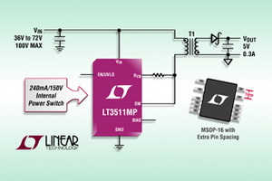 Linear推出新款隔離式完整返馳穩壓器 BigPic:315x210