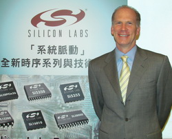Silicon Labs時序產品總經理Mike說,產品線全面且完整,才夠資格稱為一站購足供應商。