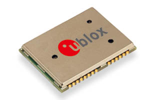 u-blox的GLONASS接收器原型,以LEA-6H GPS接收器模組為基礎。