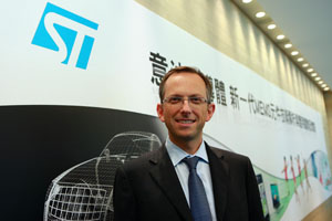 意法半導體(ST)企業副總裁暨類比、MEMS及感測器事業群總經理Benedetto Vigna