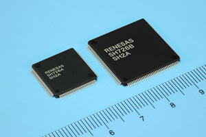 RENESAS推出6款32位元微控制器SH726A及SH726B,可應用於車用與家用音響系統及工業設備。