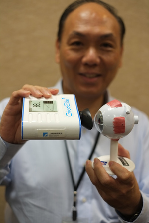 工研院電光所副所長刁國棟說到:「從眼睛可以看健康。」 BigPic:600x900