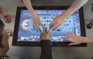 聯想支援多名用戶的IdeaCentre Horizon Table PC。(照片來源:Lenovo) BigPic:317x202