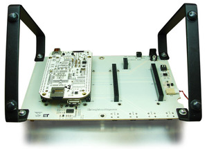 TI主導的BeagleBone開發板,支持開放硬體社群發揮創意(圖為BeagleBone LCD插件板) BigPic:596x429