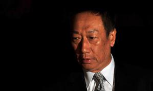郭台銘希望鴻海每年都要有15%的成長,今年或許有些難度。(圖:法新社) BigPic:596x355