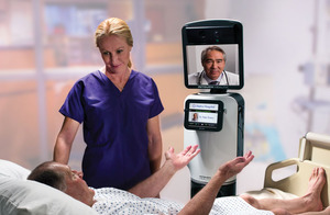 有了遠端親臨機器人,醫生可以從遠端親自為病人看診(圖: iRobot) BigPic:707x462