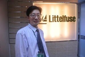 Littelfuse半导体事业部全球产品营销处长秦传芳。摄影:姚嘉洋