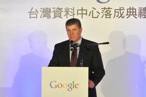 Google全球数据中心副总裁Joe Kava(摄影:姚嘉洋)