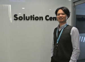 HP企業事業群工業標準伺服器事業處資深產品經理郭裕昇。(攝影:姚嘉洋)