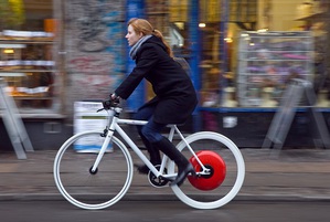 智能单车的发展值得关注，图为MIT的单车计划（Source: senseable.mit.edu/copenhagenwheel/）