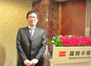 ROHM董事暨離散式元件生產部本部長 東 克己(攝影:姚嘉洋)