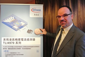 德国英飞凌科技汽车电子事业部产品营销经理Juergen Mann(摄影:姚嘉洋)