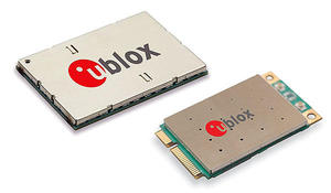 u-blox的TOBY-L2和MPCI-L2 4G LTE模組可支援高頻寬的汽車、網路和視訊應用,並可向下相容於2G和3G標準。