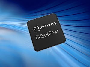 Lantiq的語音電話晶片, DUSLIC-xt,已通過英特爾驗證,可支援其PUMA 6平台