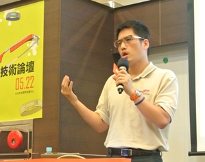 Silicon Lab資深應用經理劉斐中(攝影:姚嘉洋)