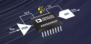 ADG5462F四通道保护器的导通电阻平坦度能够将系统的总体谐波失真最小化,并且增强杂讯性能。