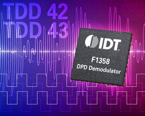 F1358操作頻率為TDD頻段42和43,具備高線性度和高整合度,能夠減低成本、板材面積與電路功率耗損。