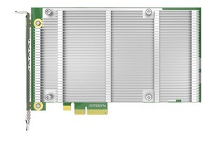 SharpStreamer Mini 加速卡可以支援高級視訊編碼(AVC)、解碼和轉碼功能,同時可以輕易融入1U標準型伺服器的架構設計。