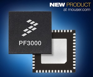 Mouser即日起供應Freescale的PF3000功率管理IC,此產品適用於開發消費性及工業用物聯網應用。