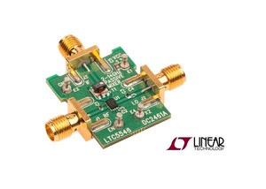 凌力爾特發表雙平衡混頻器LTC5548,元件可操作於上或下變頻,具備2GHz至14GHz的寬廣頻率範圍。