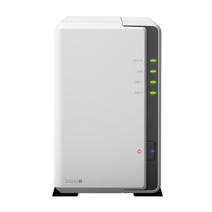 群暉科技推出 DiskStation DS216j,是專為家庭影音串流、檔案分享及備份設計的可支援兩顆硬碟的 NAS 伺服器。
