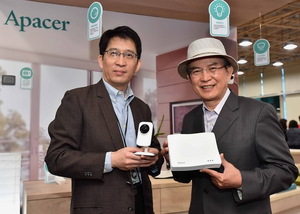 宇瞻科技與亞太電信共同推出Gt智慧管家系列,包含智慧攝影機、智慧插座與門窗感應器等熱門智慧家庭應用。