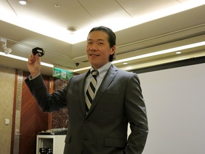 TI DLP產品台灣業務經理賴昇彥(攝影:姚嘉洋)