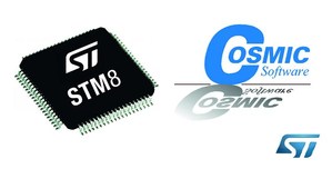 新款Cosmic CXSTM8 C编译器功能丰富可支援STM8全系列产品,包括储存容量最高128KB的产品,对代码量不设任何限制 。