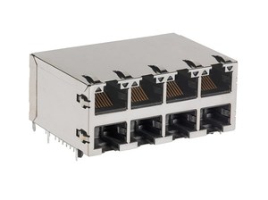 PoE 2.5 GbE 多埠磁性模組化插座中的整合式磁技術可以提高訊號的完整性和隔離直流電壓。
