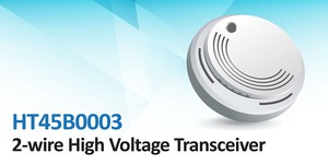 整合電源穩壓,電壓偵測及資料傳輸調制介面IC--HT45B0003、HT45B0005,針對聯網系統應用可簡化主系統與子系統間的電源與信號線.