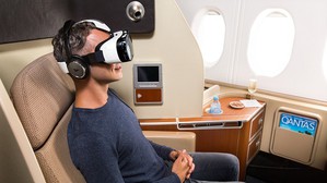 澳洲航空推出全新虛擬實境應用程式「Qantas VR」,讓旅客在出發前,以嶄新互動形式發掘及探索一系列旅遊勝地。(source:Gizmodo Australia)