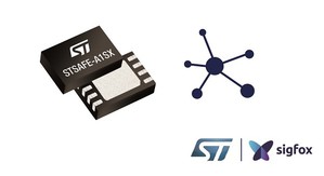 全新優化的STSAFE-A1SX(CC EAL5+)認證安全元件為Sigfox LPWAN物聯網硬體提供網路啟動和安全連接功能..