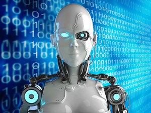 人工智慧(AI)帶動機器人商機爆發,語音助理機器人將占服務型機器人市場近五成,圖為2016年服務型機器人各應用類別市場占比。