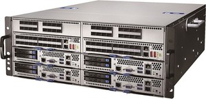 凌华科技电信级4U网路安全平台CSA-7400采用模组化、开放式的运算架构,按需求提供灵活性配置。