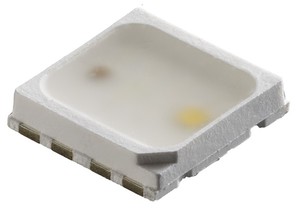 新款 CLQ6A RGBW LED 是一款可單獨控制的1W RGBW LED,可提供先前不能實現的新設計。