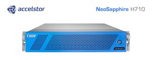 捷鼎国际全快闪记忆体储存阵列 NeoSapphire H710专为人工智慧与线上交易设计,以高性能及可扩展性解决当今快速扩展的数据需求。