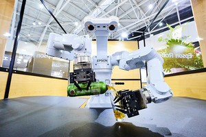 全球首度曝光Epson Dual Arm自主性人工智慧双臂机器人,搭载AI人工智慧等多种感测功能,多轴精密作动,彻底解决少量多样产线需求,成就自动化科技全新助力。