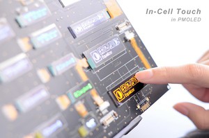 智晶光電將展示「新觸控面板技術」,此技術係將In-Cell Touch觸控元件整合於PMOLED顯示製造過程中,使面板本身就具有觸控功能...