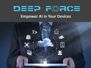 AI新创「Deep Force」团队打造全新神经网络演算法,强化终端装置智慧运算效能,将任2018CES国家新创代表队叁展。