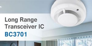內建Semtech LoRa技術的智慧火災警報MCU SIP模組--BC3701