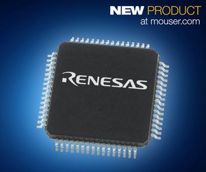 貿澤供貨Renesas Electronics RX130 32位元微控制器,具備最新的多功能低功耗特性。