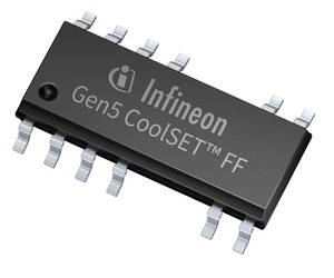 第五代定频 700 V/800 V CoolSET 以单一封装整合PWM控制IC及最新 700V与800V CoolMOS P7系列 ,支援隔离与非隔离返驰式拓扑。