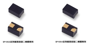 SP1053系列瞬态抑制二极体阵列,SP1054系列瞬态抑制二极体阵列。
